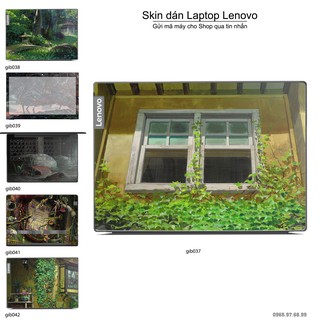 Skin dán Laptop Lenovo in hình Ghibli Nhật Bản (inbox mã máy cho Shop)