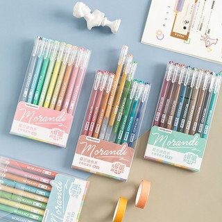 Bộ 9 bút đánh dấu nhiều màu tiện lợi