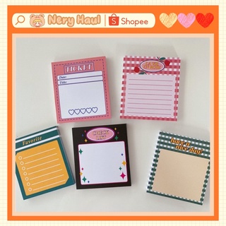Tập giấy note ghi chú phong cách hàn quốc