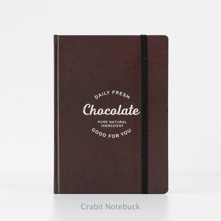 [Mã BMINCU50 giảm 50K đơn 250K] Sổ tay Crabit Grid- Chocolate