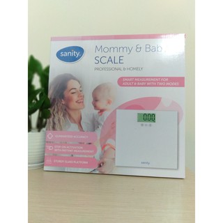 Cân sức khỏe cho mẹ và bé Sanity