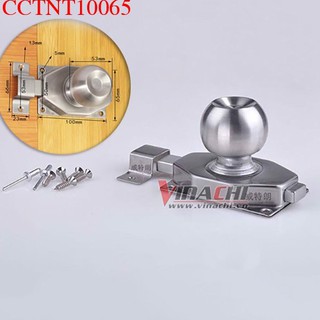 CHỐT CỬA CHỐNG TRỘM TAY NẮM TRÒN 100*65MM ( CÁI )