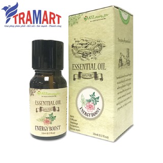 Lọ tinh dầu 10ml ATZ1858 Energy Boost (Các loài hoa) (100% thiên nhiên, Xuất xứ Ấn Độ)