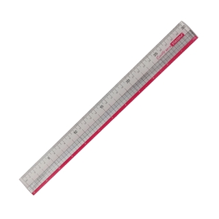 Thước Kẻ Stacom Mới SR130 - Màu Đỏ - Stacom