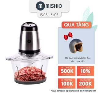 [Mã ELHADEV giảm 4% đơn 300K] Máy Xay Thịt Mishio MK273 2 Lít 300W - Quà tặng từ 1/9 - 31/10