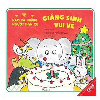 Sách Ehon Pao Và Những Người Bạn 26 - Giáng Sinh Vui Vẻ
