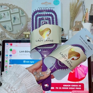 LƯỢC CHẢI ĐẦU GÕ RỐI TÓC LADY JAYNE FLEXI GLIDE DETANGLE BRUSH