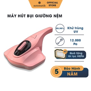 Máy Hút Bụi Giường Nệm, Sofa, Chăn Ga Gối Đệm, Lông Chó Mèo, Diệt Khuẩn, Khử Trùng Tia UV - Automatik