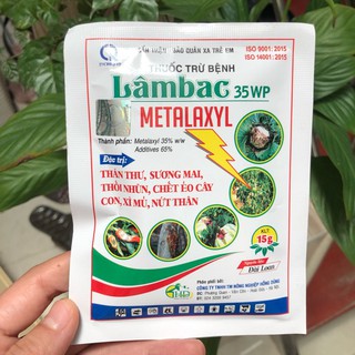 Thuốc trị thối thân, xì mủ, thán thư, sương mai, khô cành, nứt thân cây trồng_Lâm bạc