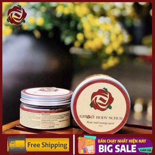 Tẩy da chết hoa hồng Karose Body Scrub 200g