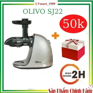 Máy Ép Chậm Trục Ngang OLIVO SJ22 - Máy Ép Trái Cây, Dễ Dàng Tháo Lắp, Vệ Sinh - Hàng Chính Hãng Bảo Hành 24 Tháng