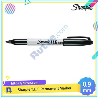 Bút đánh dấu chịu cồn cao cấp Sharpie T.E.C Permanent Marker 0.9mm - Black