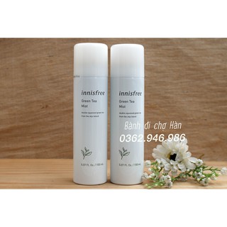 [Mẫu 2019] Xịt Khoáng Trà Xanh Innisfree Green Tea Mist 150ml
