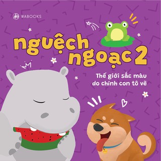 Sách - Tô màu Nguệch Ngoạc - Cho bé từ 1 tuổi