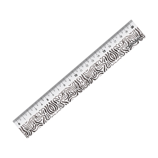Thước Kẻ 20cm RL04-ME - Màu Đen