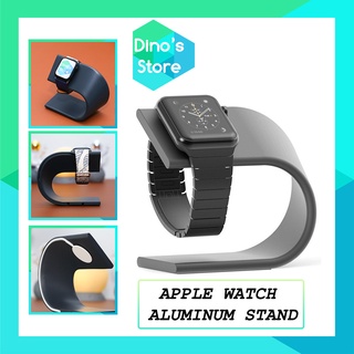 Đế dock sạc không dây Apple Watch nhôm nguyên khối, kiêm giá đỡ đồng hồ thông minh để bàn cao cấp