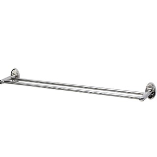 Thanh máng khăn BAO Inox 304 trắng bạc M2-2007 gọn nhẹ, dễ lắp đặt