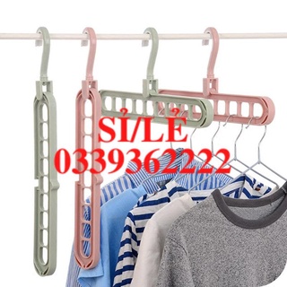 Móc Nhựa Treo Quần Áo Đa Năng  HAIANHSHOP