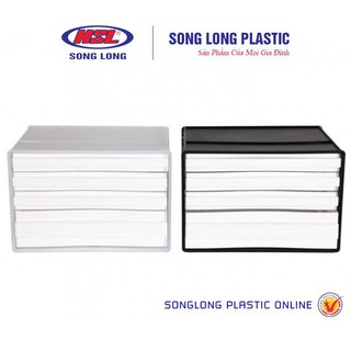 [SIÊU RẺ] Tủ Tài Liệu 5 Ngăn Song Long 2651 - Tủ Hồ Sơ Để Bàn, Văn Phòng