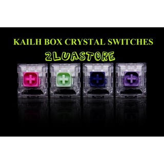 Kailh Box Crystal Switch | Kailh Box Crystal Navy | Kailh Box Crystal Jade dùng cho bàn phím cơ (5 pin)