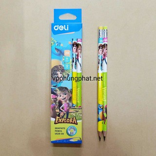 Hộp 12 Bút Chì Deli U52900 (Hàng Chính Hãng)