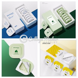 Hộp 10 Hũ 7.5g Mặt nạ bùn Mengsiqi 5 vị Sạch da Cấp nước Se lỗ chân lông