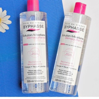Follow 28/11 Nước tẩy trang Byphasse Solution Micerallaire Face 500ml  Tây ban nha