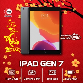 Máy tính bảng lPad Gen 7 2019 10.2 inch Chính Hãng  (bản Wifi ) RAM 3GB CHIP A10 MẠNH MẼ PIN TRÂU LÀM VIỆC GIẢI TRÍ