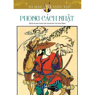 Sách - Tô Màu Sáng Tạo - Phong Cách Nhật