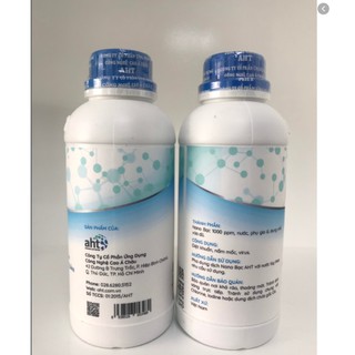 Dung dịch diệt khuẩn khử mùi công nghệ Nano bạc AHT- 500ML