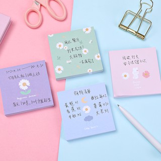 Tập giấy ghi chú hoa cúc tiện lợi nhiều nhiều màu sắc (SGC04)