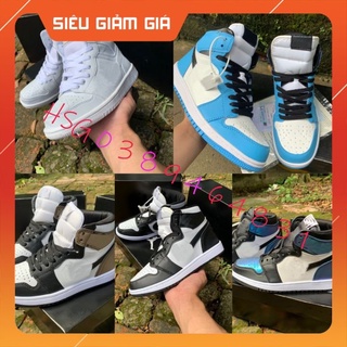 Giày thể thao sneaker J 1 cổ cao ⚡️𝐅𝐑𝐄𝐄 𝐒𝐇𝐈𝐏⚡️ Giày dép nam nữ J hot hit full box