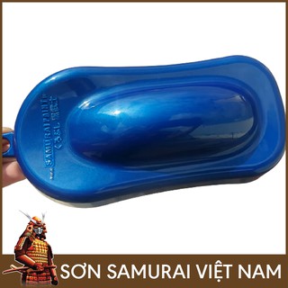 Màu Xanh Sáng Sơn Samurai - Combo Sơn Xịt Samurai Màu Xanh K939