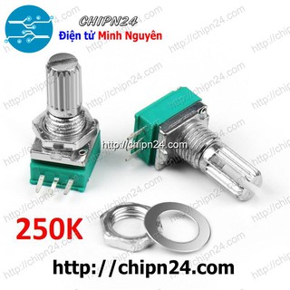 [2 CON] Biến trở RK097N 3 chân 250K