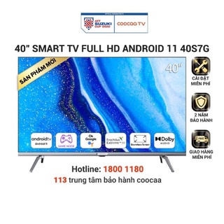 Smart TV Full HD Coocaa 40 Inch Wifi - 40S7G - Android 11