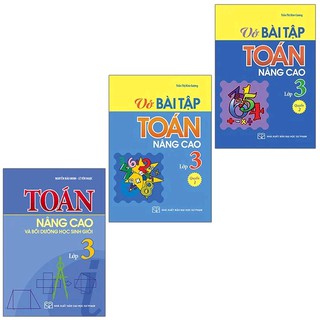 Sách Combo- Cuốn Toán Nâng Cao Lớp 3 (Bộ 3 cuốn)