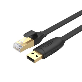 CÁP LẬP TRÌNH USB - RJ45 1M8 Y-SP 02001B UNITEK,Cáp lập trình Console - UNITEK USB to RJ45