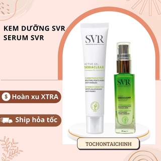 Kem Dưỡng Giảm Mụn và Dầu Nhờn SVR Sebiaclear Active 40ml- Serum SVR Sebiaclear giảm mụn, mờ thâm 30ml