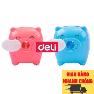 Gọt bút chì chú lợn đáng yêu Deli