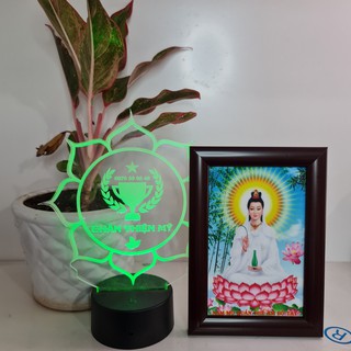 [Xả kho] Tranh để bàn hình Quan Thế Âm Bồ Tát