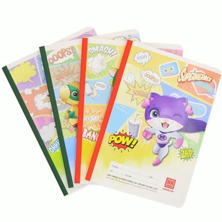 Vở 4 Ô Ly 80 Trang Hồng Hà School Super Heros 0549 chống lóa. chống mỏi mắt học phù hợp cho sinh tiểu học
