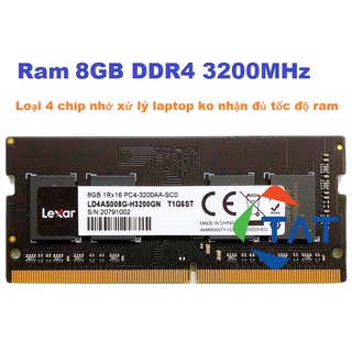 Ram Lexar 8GB 3200MHz Một Mặt Chíp Dùng Cho Laptop - Bảo hành 36 tháng