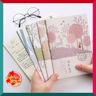 [LOẠI DÀY - MẪU MỚI] Vở ghi kích thước A5 nhiều mẫu AOBA