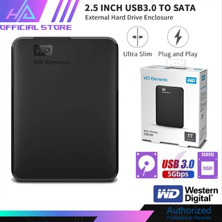 Hộp Đựng ổ Cứng Sata Western 2.5 Inch, Vỏ Box Hdd 2.5 Usb 3.0, Hdd chính hãng