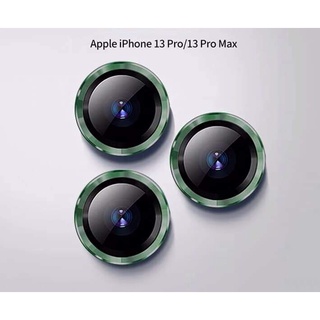 Bộ 3 dán mắt camera Kuzoom cho iPhone 13 Mini, 13, 13 Pro, 13 Pro max bảo vệ từng mắt camera chính hãng