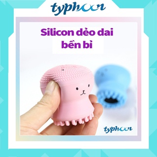 Miếng rửa mặt massage, Miếng rửa mặt bạch tuộc Hàn Quốc BT19