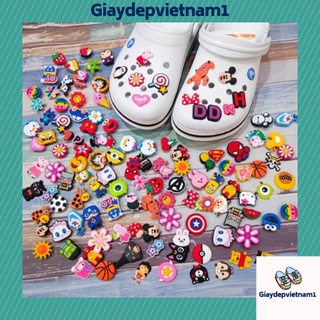 Sticker Cross Gắn Dép / Jibbitz / Charm Gắn Dép Cá Sấu.