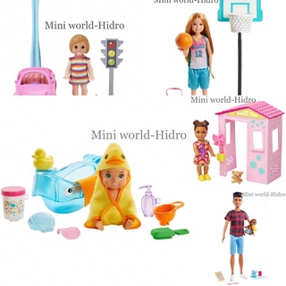 Búp bê Barbie Skiper Babysitter INC chính hãng, búp bê sơ sinh stacie full khớp.