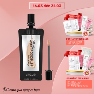 Kem che khuyết điểm Beausta-Perfect Cover Tip Concealer Natural Beige 4ml