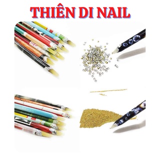 Bút sáp chấm đá giá rẻ tiện dụng, bút gắn đá Thiên Di Nail